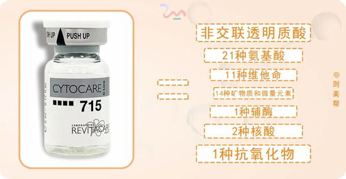 絲麗715動能素cytocare全能水光 產品知識科普